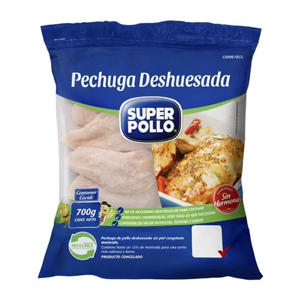 PECHUGA DESHUESADA SUPER POLLO 750 GR - UN