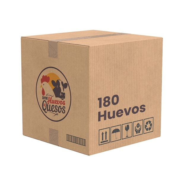 [44001] CAJA HUEVOS BLANCO PRIMERA 180 UN