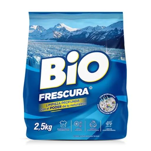 [60714] DETERGENTE BIO FRESCURA AZUL 2,5KG - UN